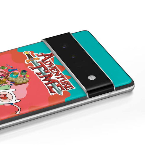 Adult Swim Adventure Time Jake and Finn Google Pixel 6 Pro Skin